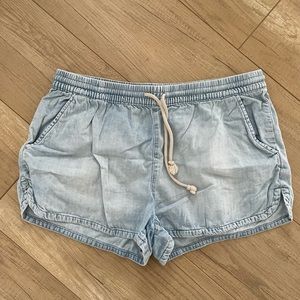 Aerie Elastic Waist Shorts